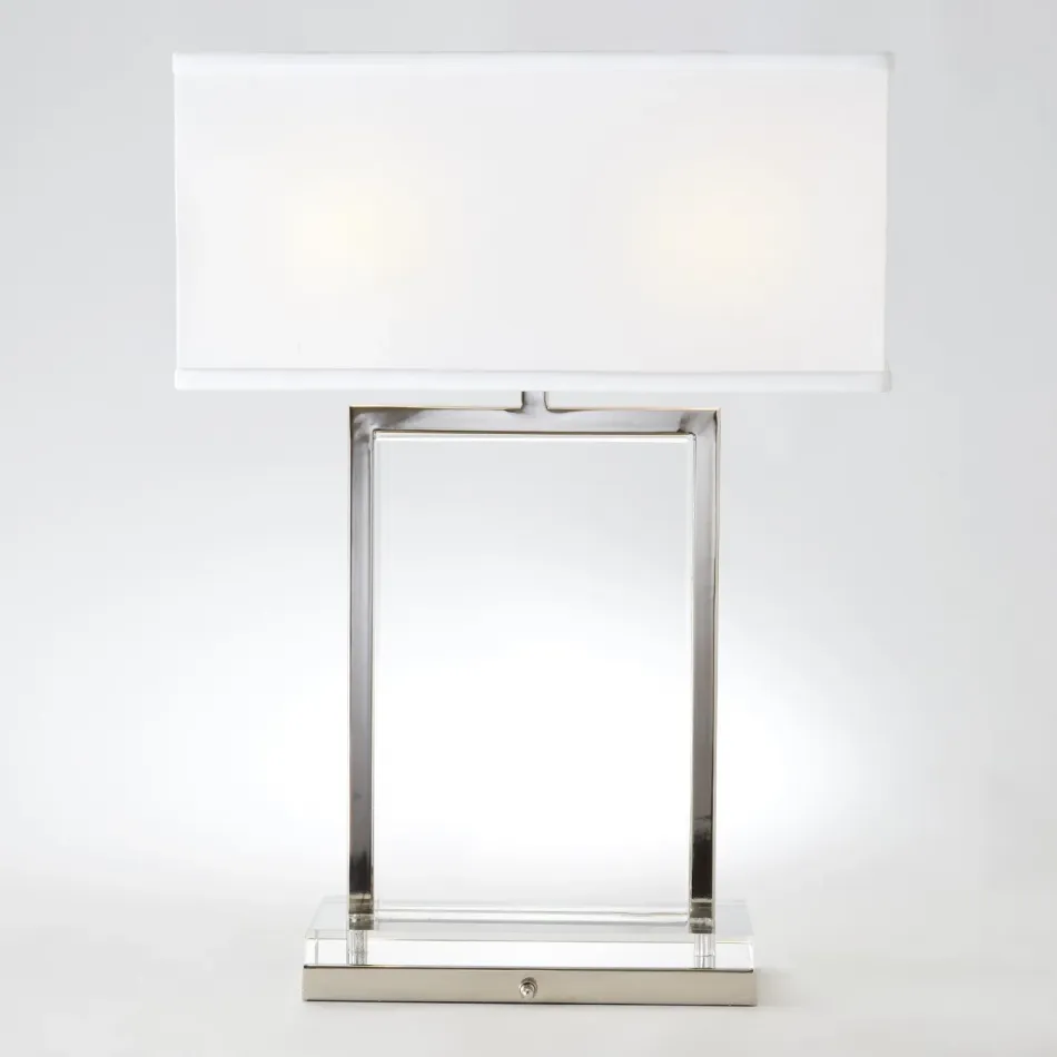 Mini Crystal Slab Lamp