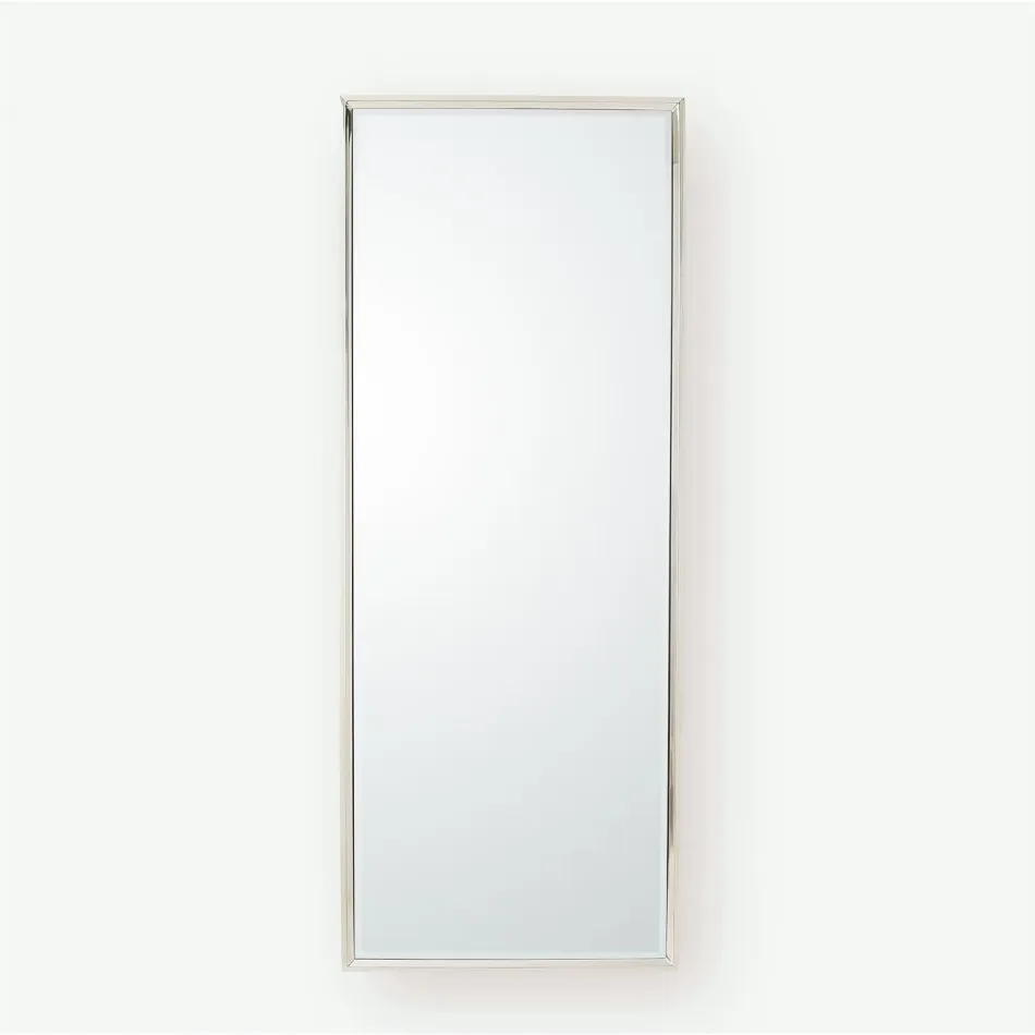 Reeves Floor Mirror - Nickel