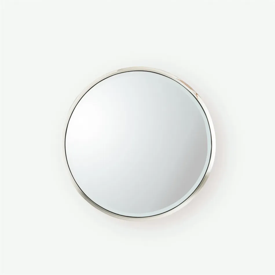 Hudson Mirror - Nickel - Small