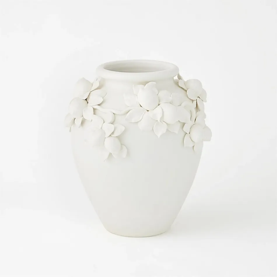 Villa Limone Urn Matte White