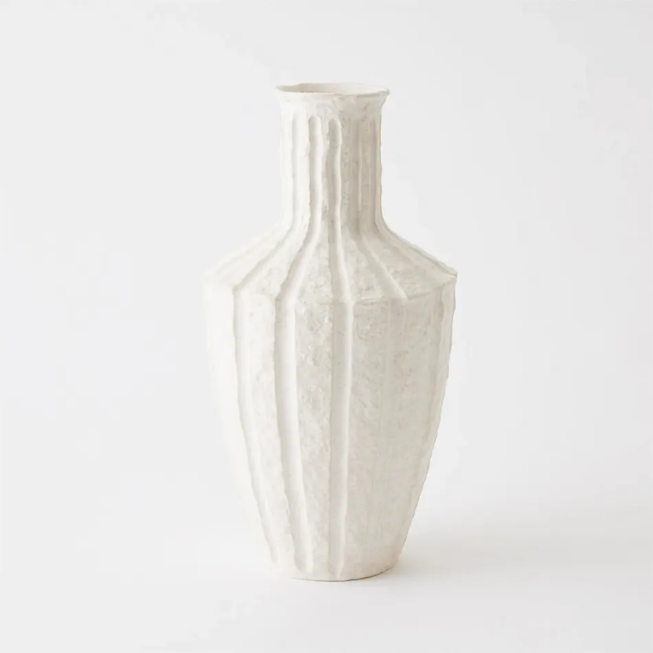 Emperor Vase Off White Large