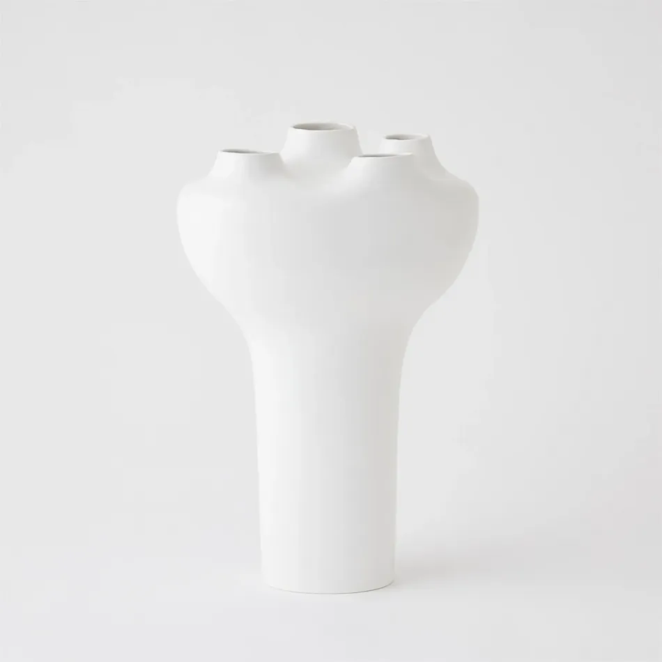 Geyser Vase White Large
