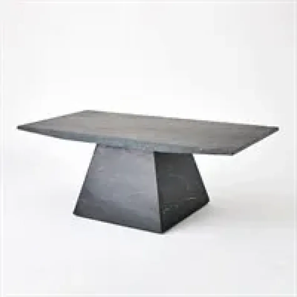 Aero Cocktail Table Black Leathered Mar