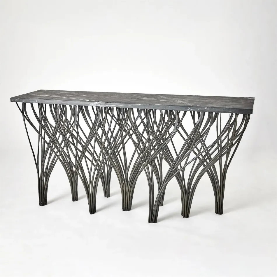 Vector Console Natural Iron w/Black Mar