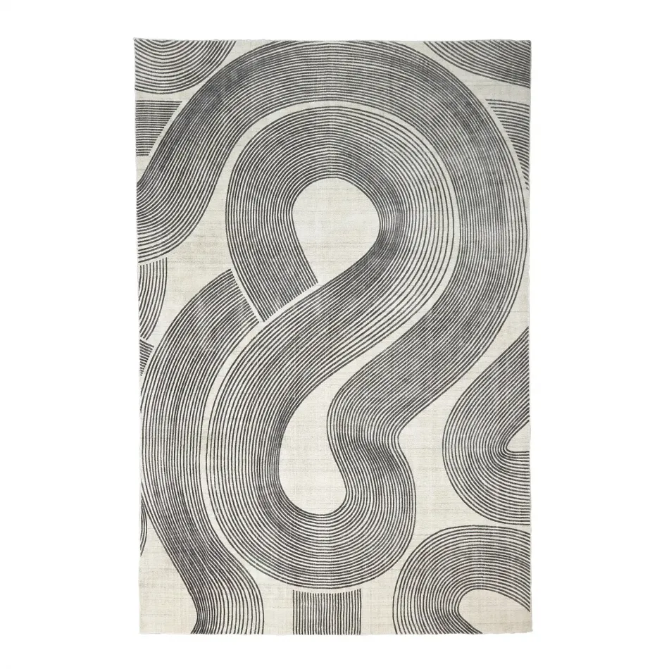 Wander Rug Cream/Charcoal