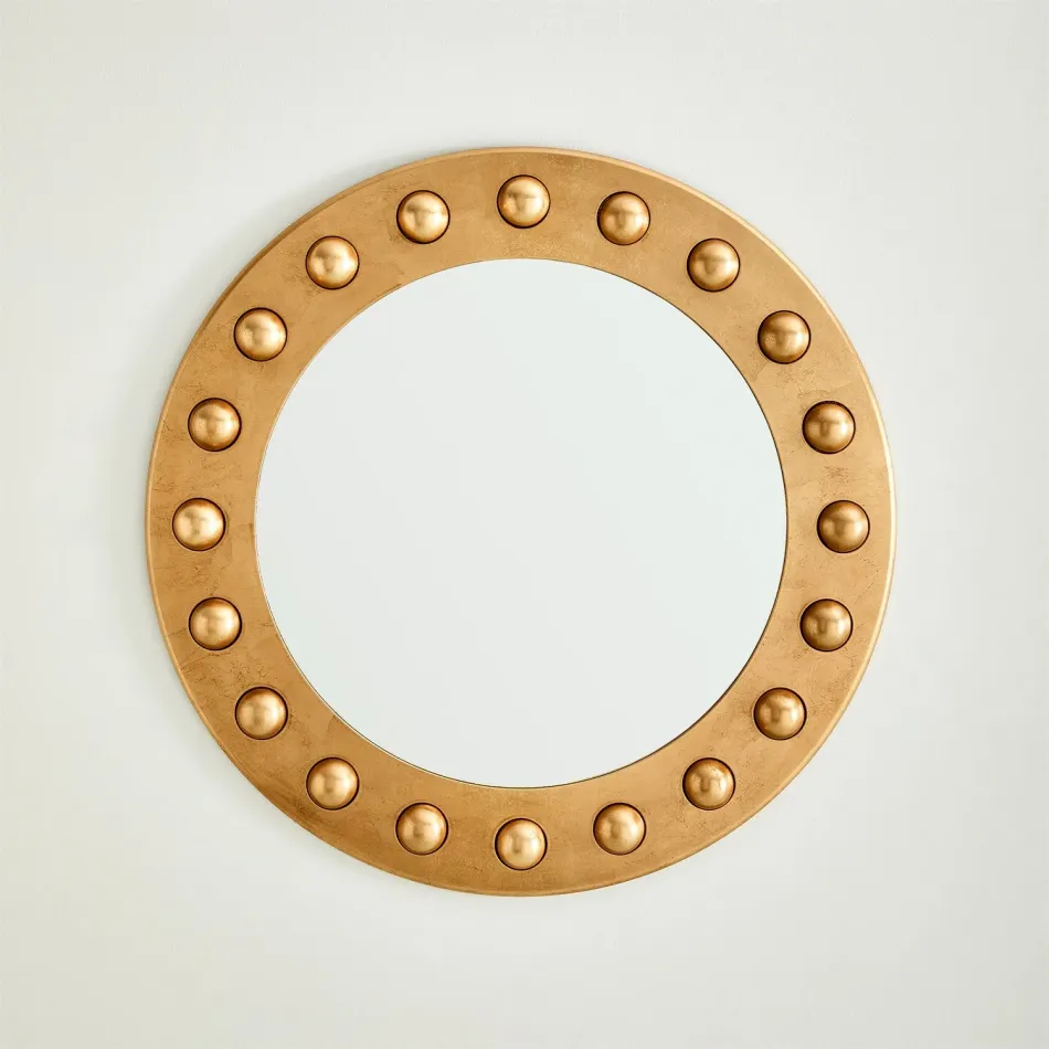 Embedded Sphere Mirror Gold