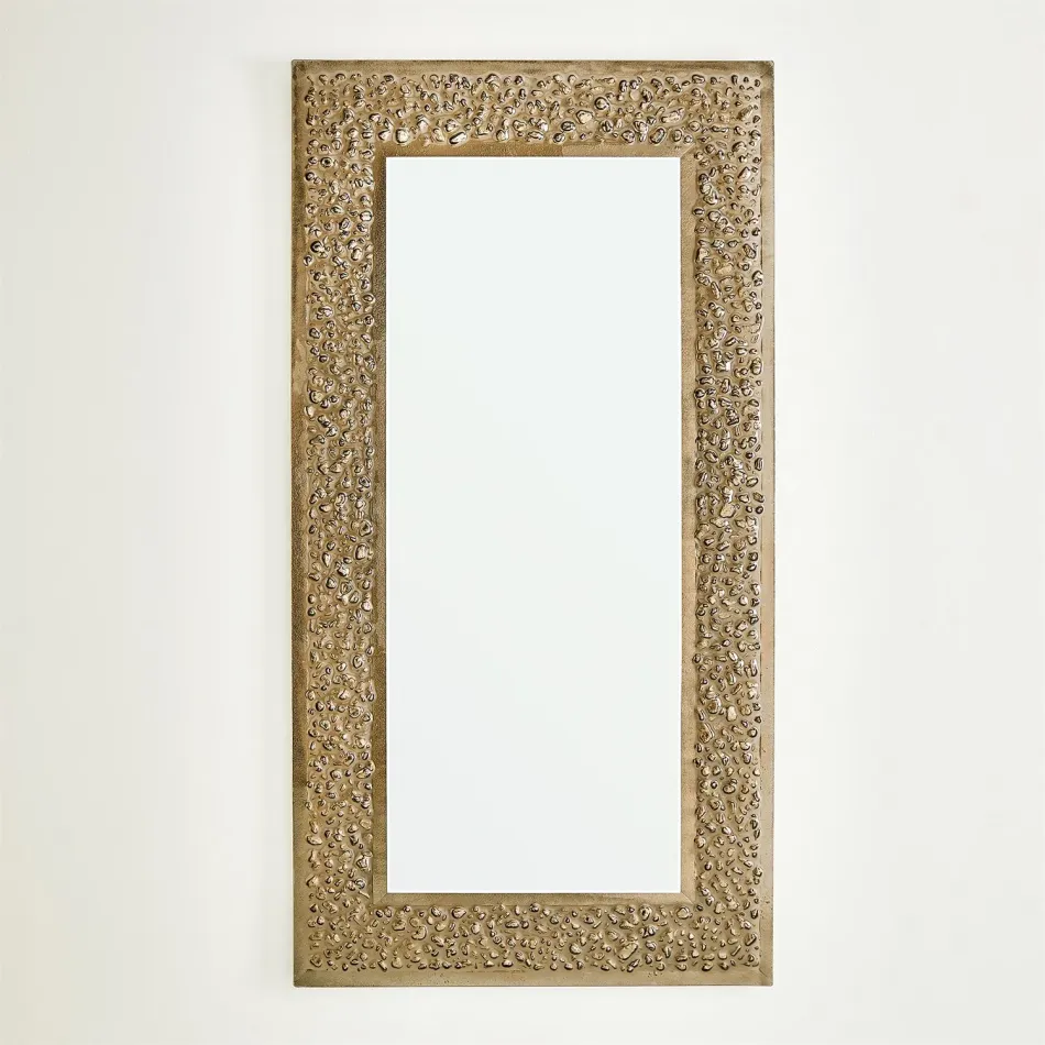 Golden Stone Mirror
