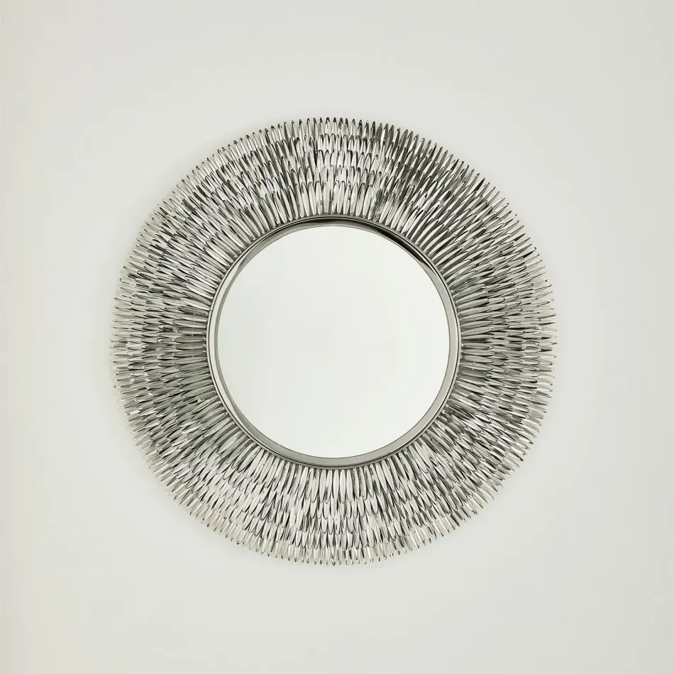 Quill Burst Mirror Nickel