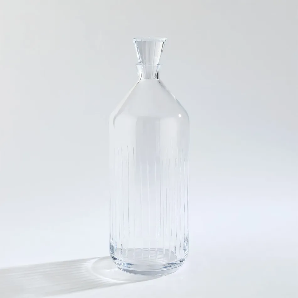 V Cut Decanter Tall