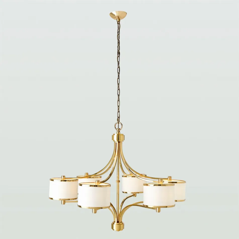 Sid's Chandelier Brass