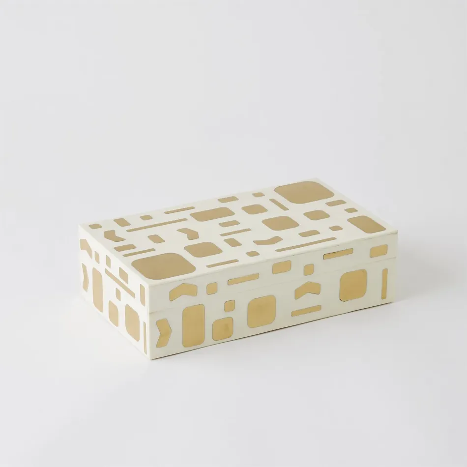 Brass Jali Box Medium
