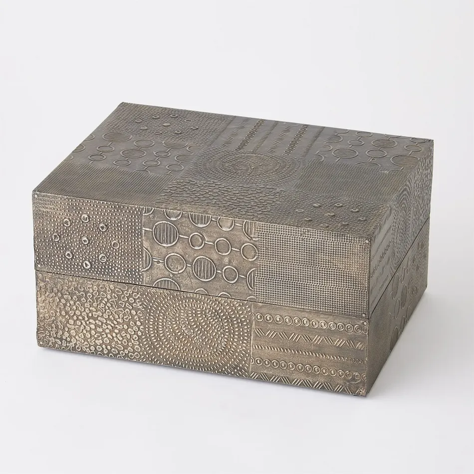 Navigator Rectangle Box Antique Gunmeta