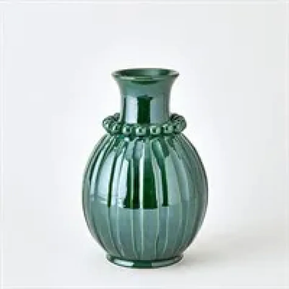 Pearl Vase Emerald