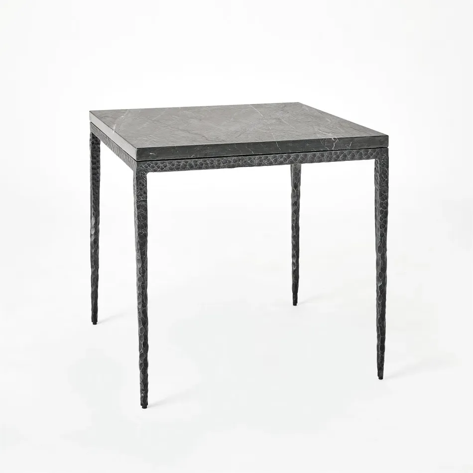 Forrester Side Table Blackened/Flamed M