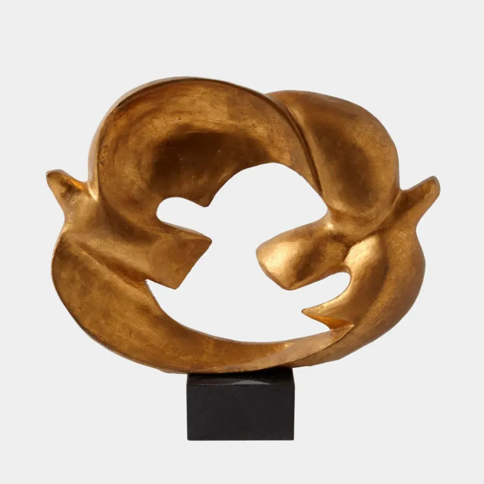 Doves of Peace Sculpture 14"H x 4"W x 16"D