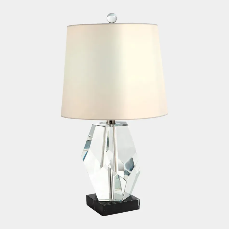 Felicity Single Facet Block Lamp