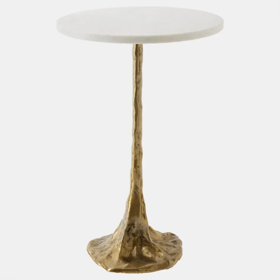Lily Pad Brass Table
