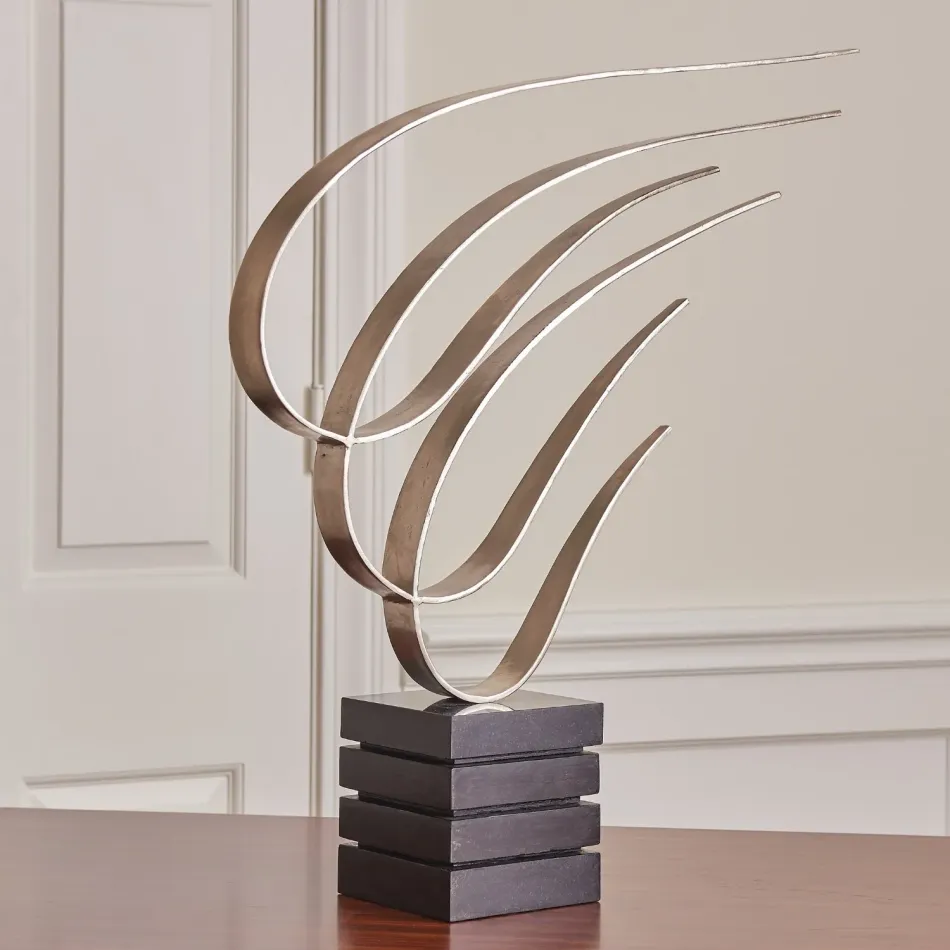 Swoosh Sculpture Nickel