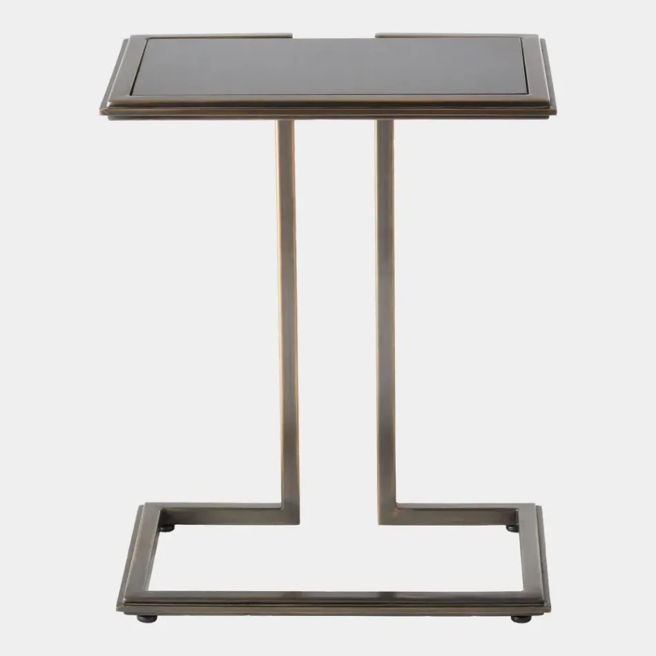 Cozy Up Bronze Table 20"H x 16"W x 10"D