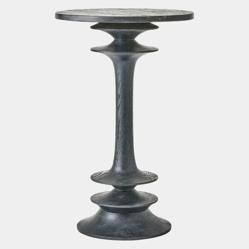 Oasis Black Side Table Large