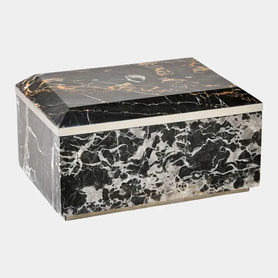 Bradley Golden Portoro Box 6"H x 7"W x 10"D