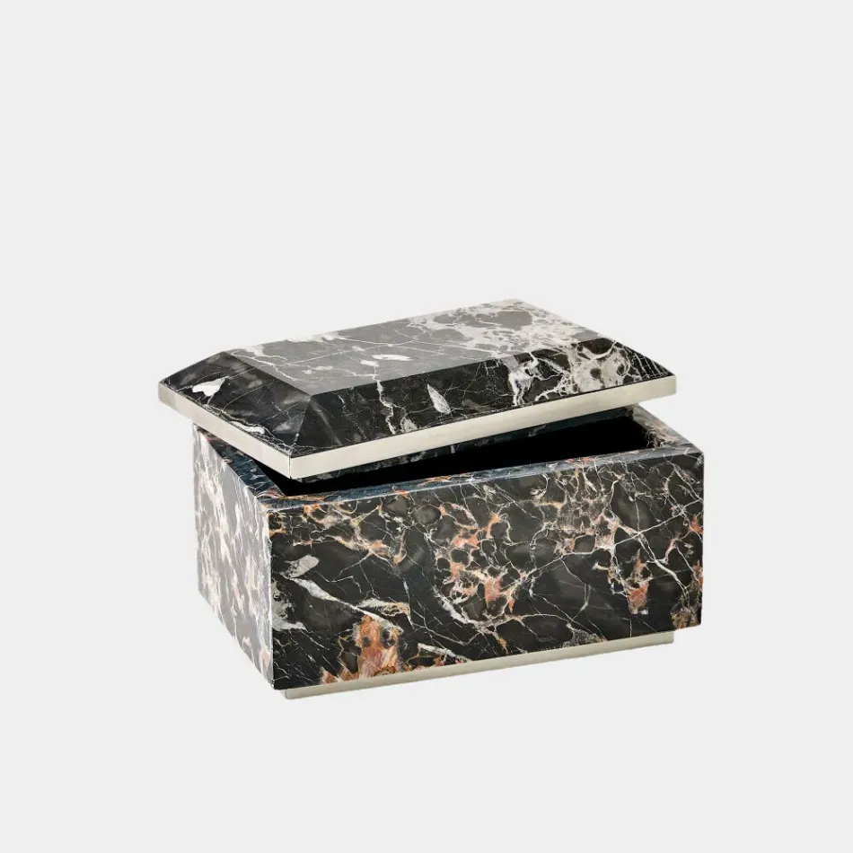 Bradley Golden Portoro Box 5"H x 5"W x 8"D