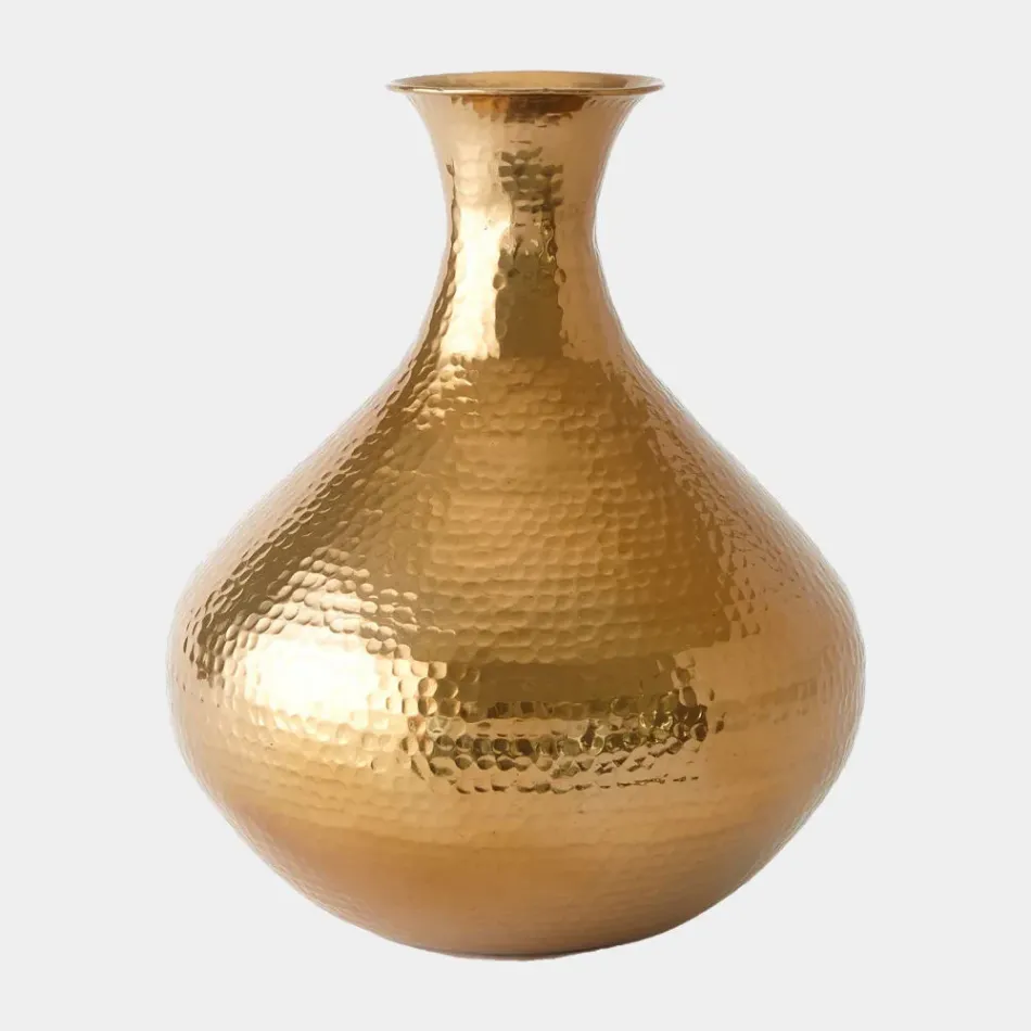 Picanos Gold Hammered Vase