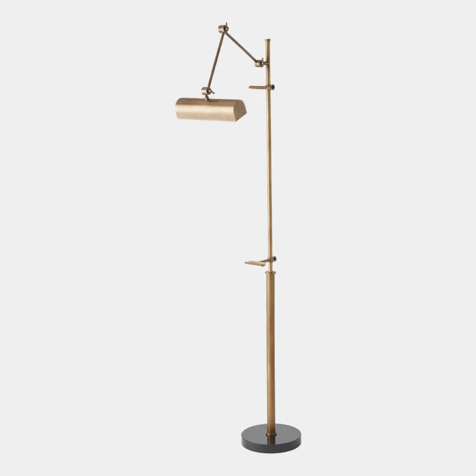 Display Brass Floor Lamp