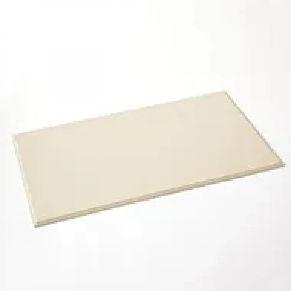Refined Leather Desk Blotter Ivory