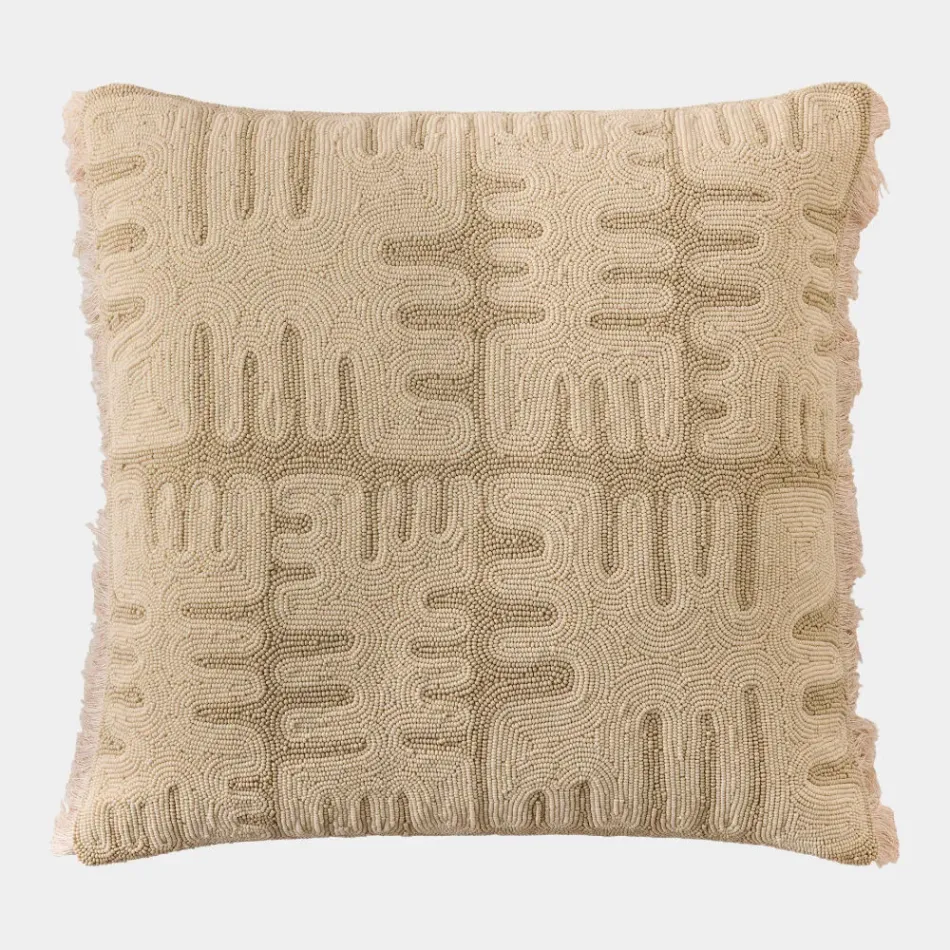 Duafe Sand Beaded Pillow