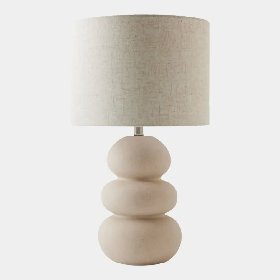 Anna Beige Ceramic Lamp