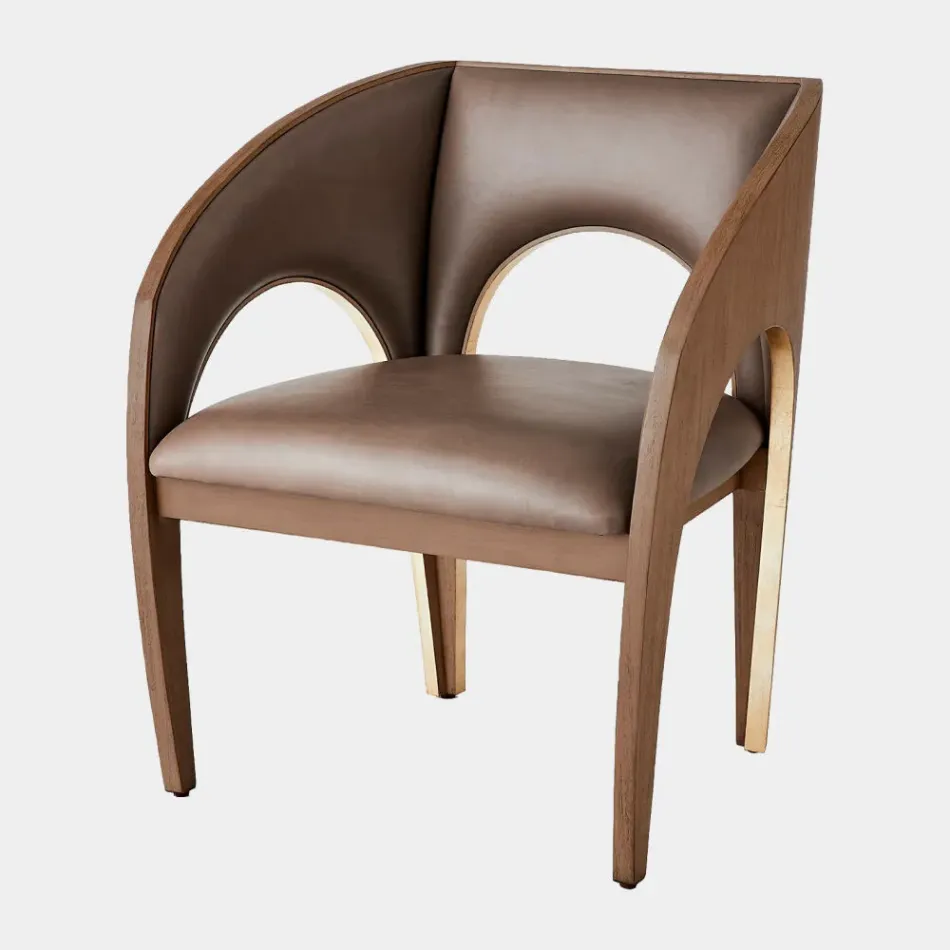 Arches Nutmeg/Champagne Occasional Chair