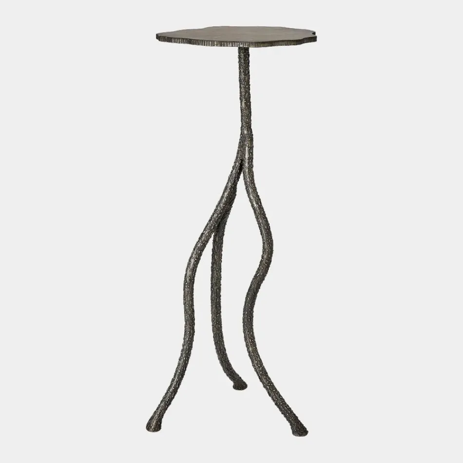 Forest Blossom Natural Iron Pedestal