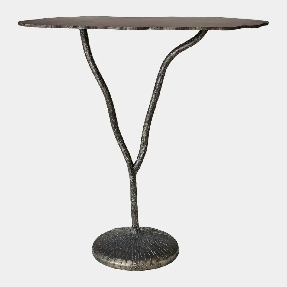 Forest Blossom Natural Iron Console