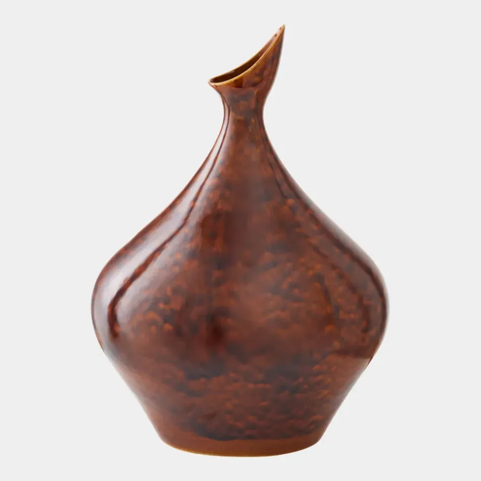 Demure Russet Vase