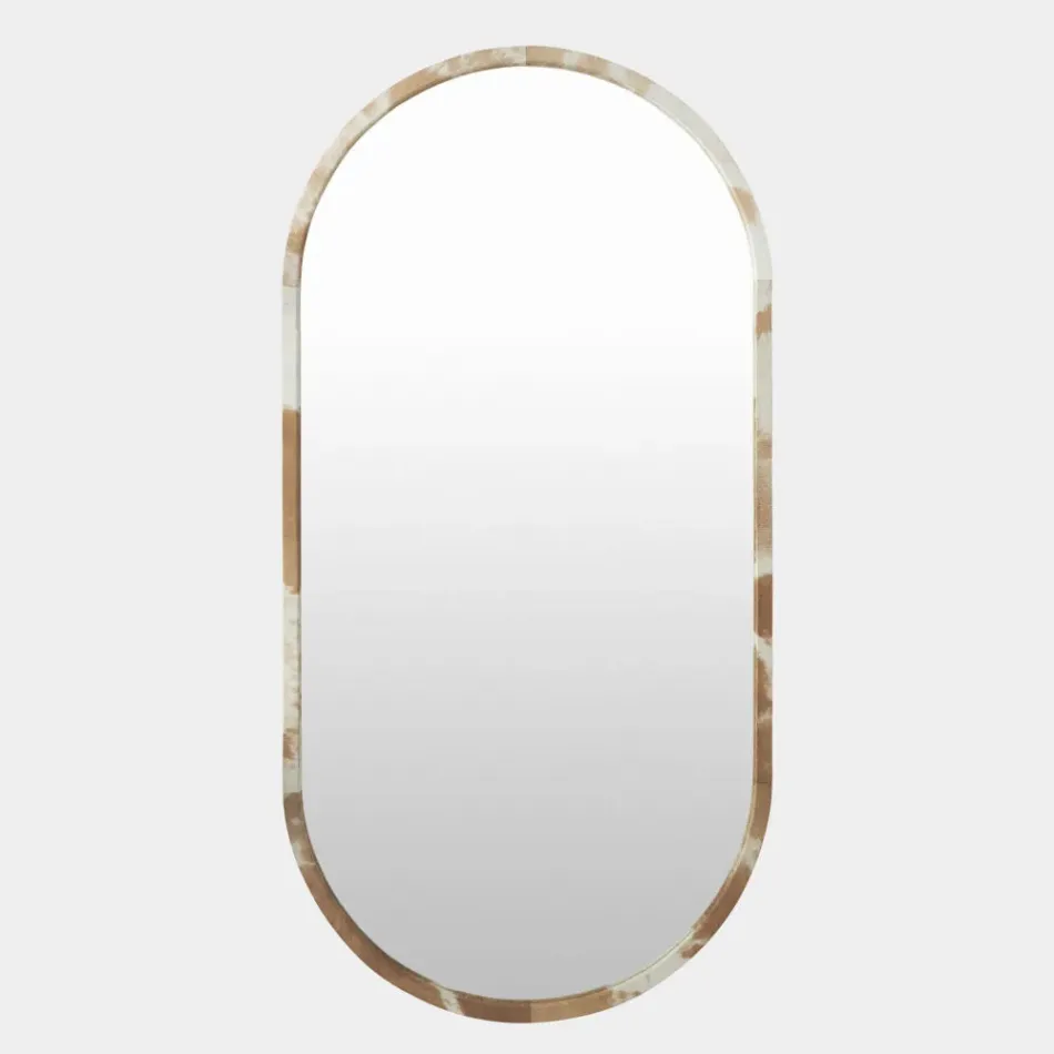 Brindle Oval Mirror