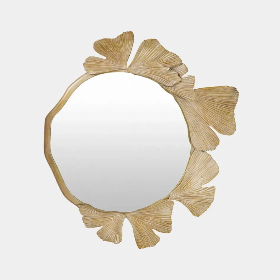Arrowroot Round Mirror