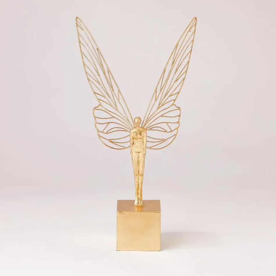 Winged Woman Gold