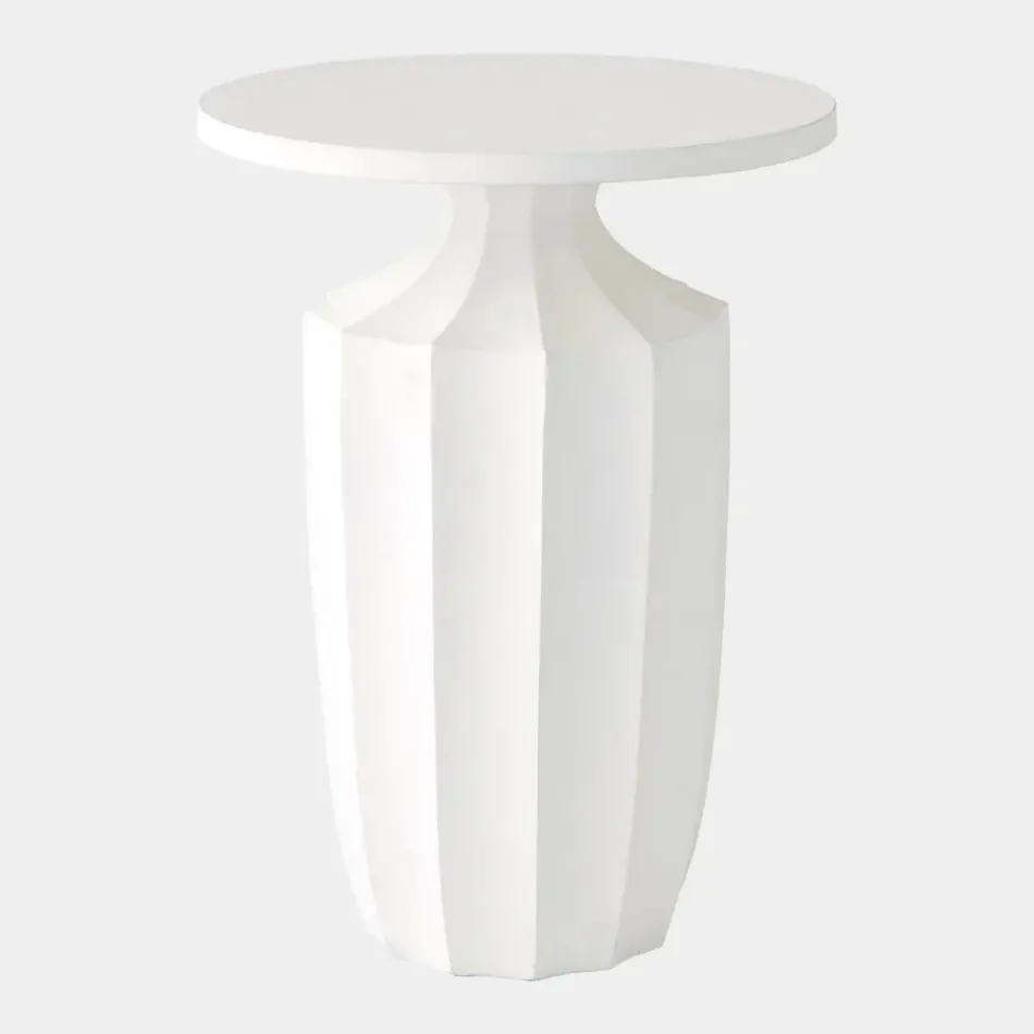 Flirt White Drink Table