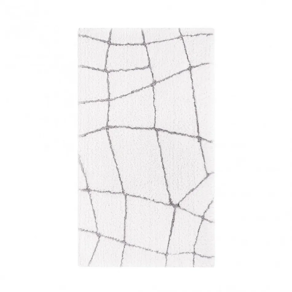 Amalia Silver Bath Rug