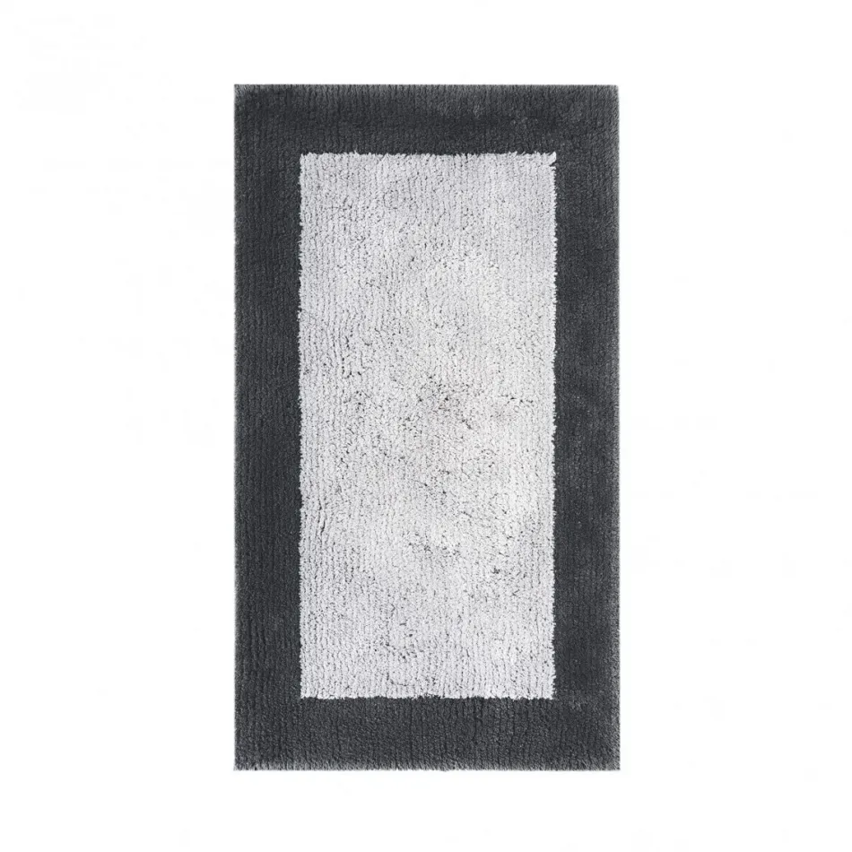 Bicolore Silver/Storm Bath Rug