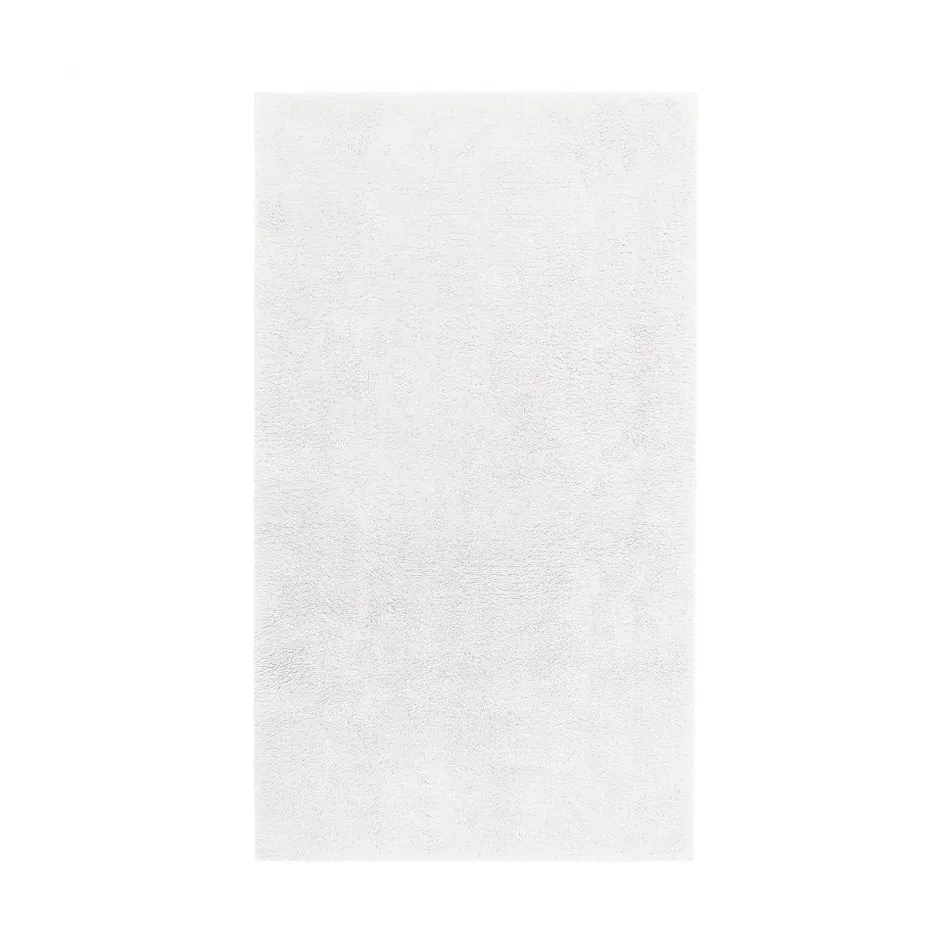 Plain Egoist White Bath Rug 24" x 39''