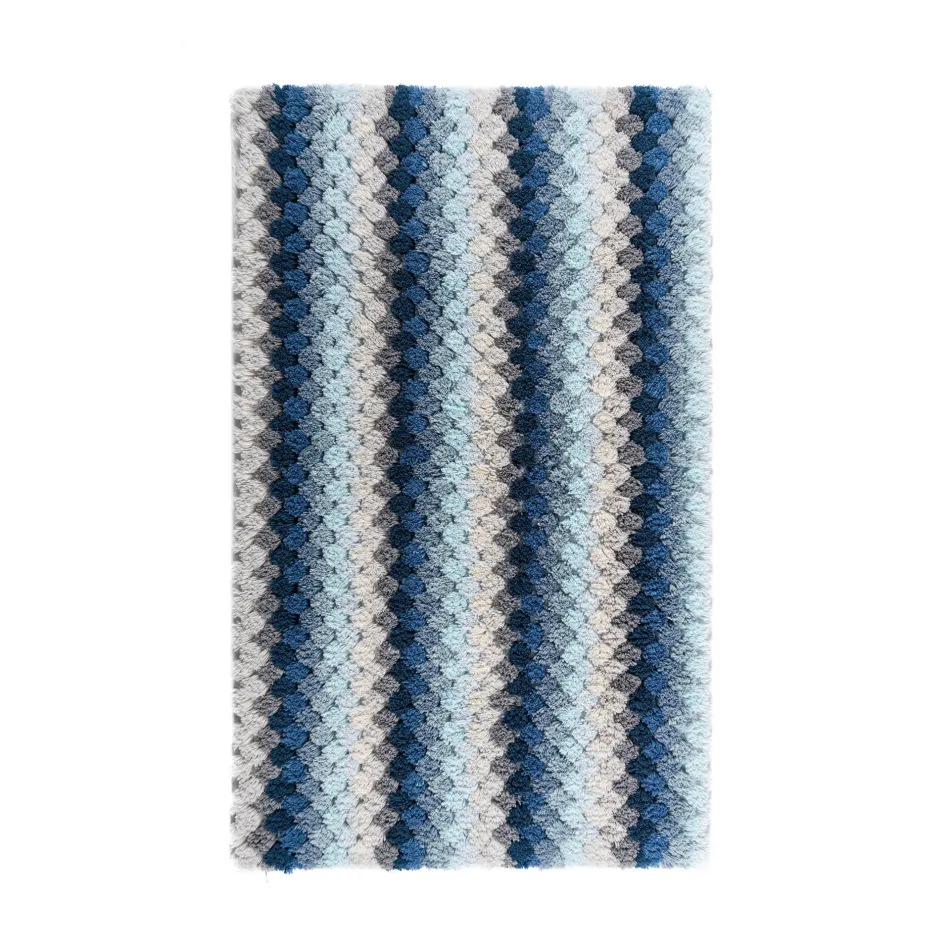 Lollypop Blue Bath Rug