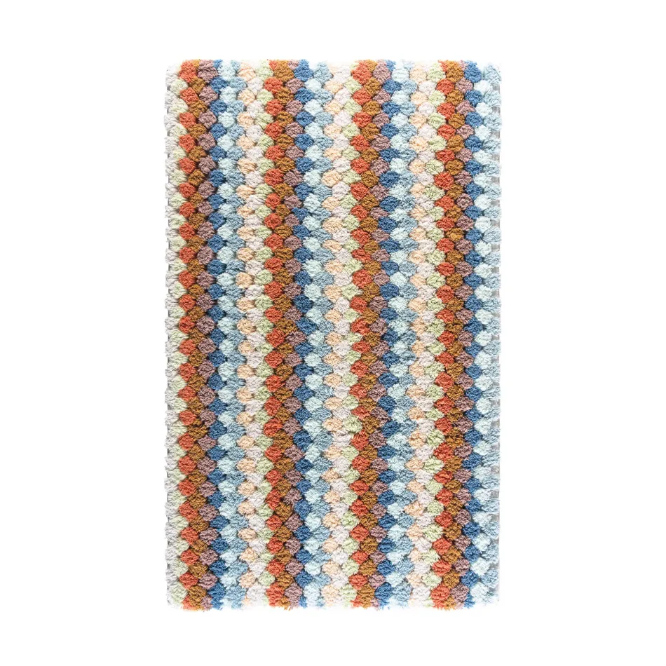 Lollypop Terracotta Bath Rug