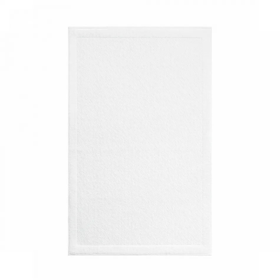 Pearls White Bath Rug