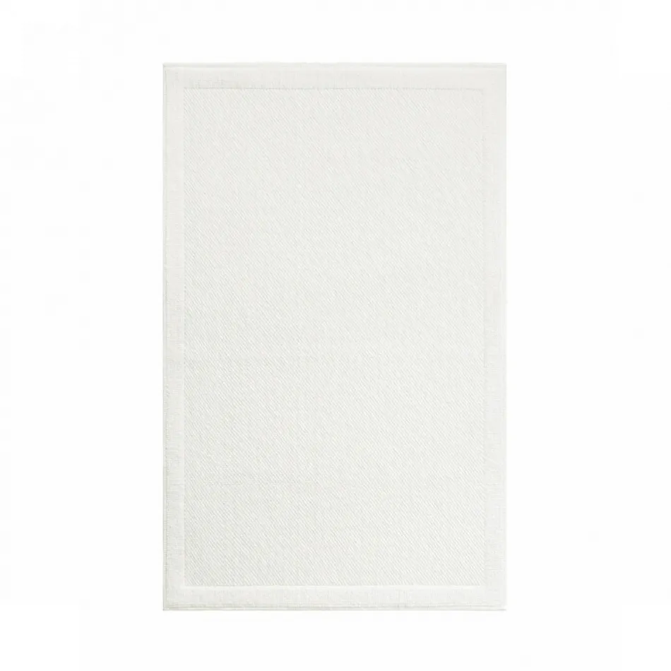 Pearls Snow Bath Rug