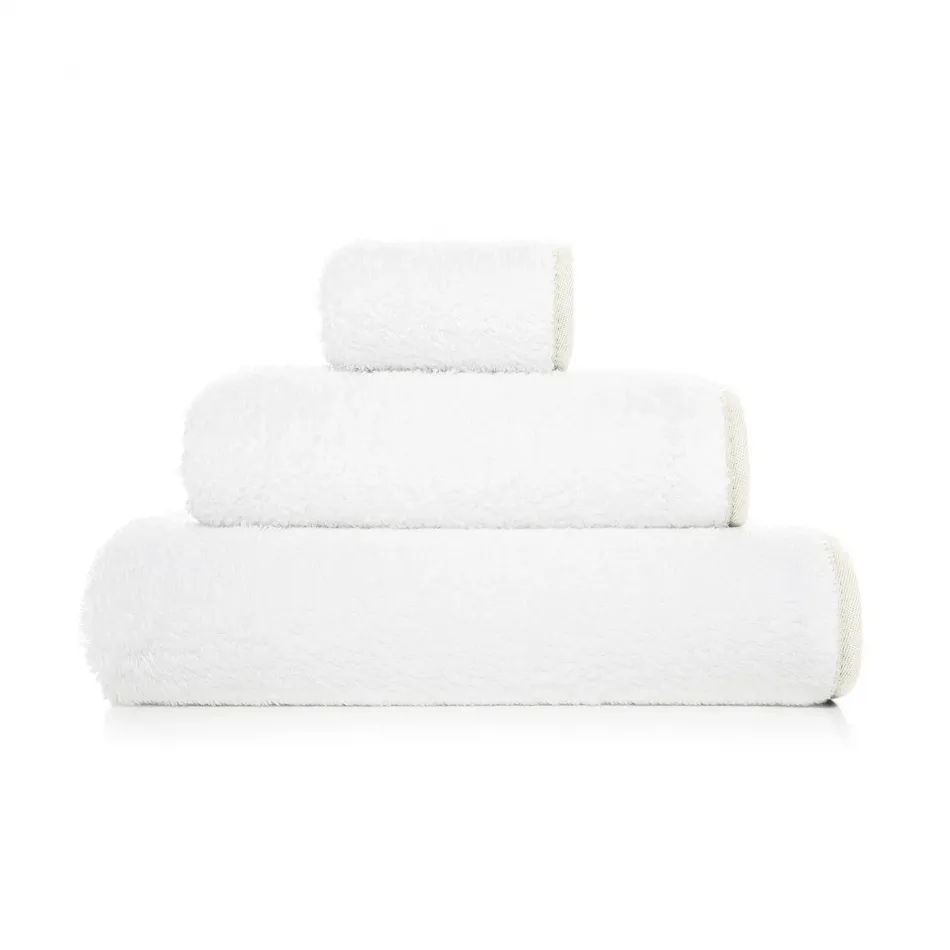 Portobello White/Snow Bath Sheet 38" x 59"
