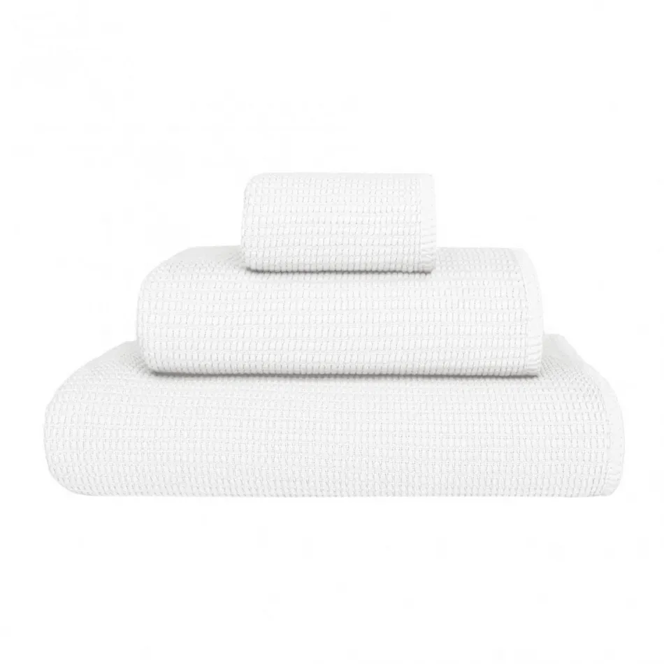 Melody White Bath Towels