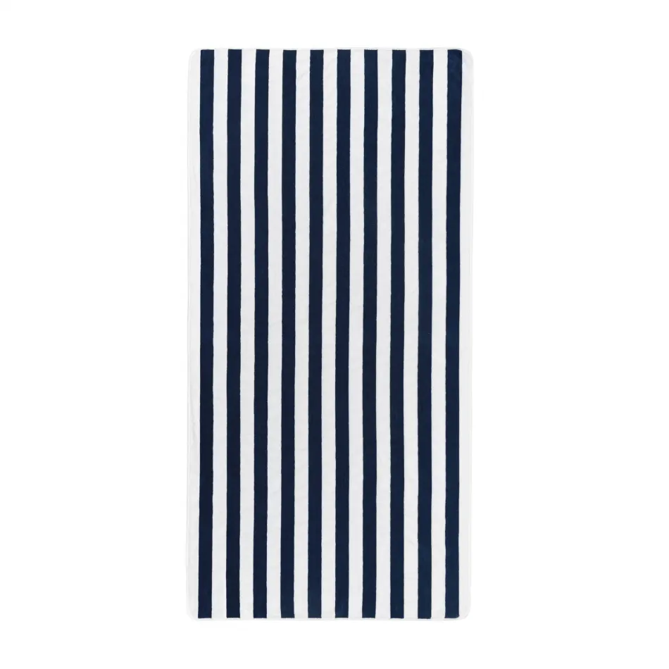 Aveiro Beach Towel 38" x 79'' Oxford/White