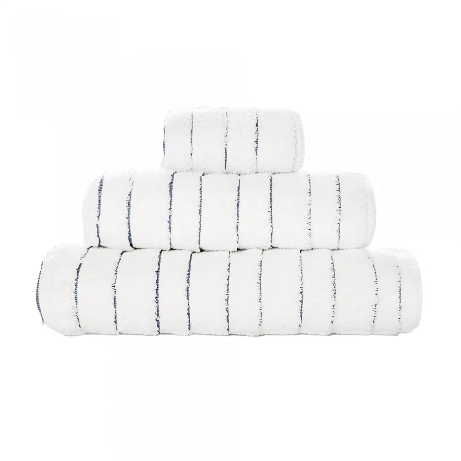 Taormina White/Oxford Bath Towels